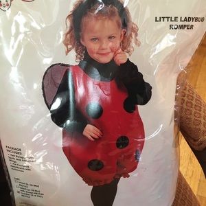 Toddler Ladybug costume/romper